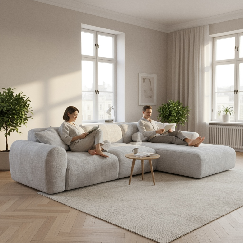 Canapé d'angle Cloud