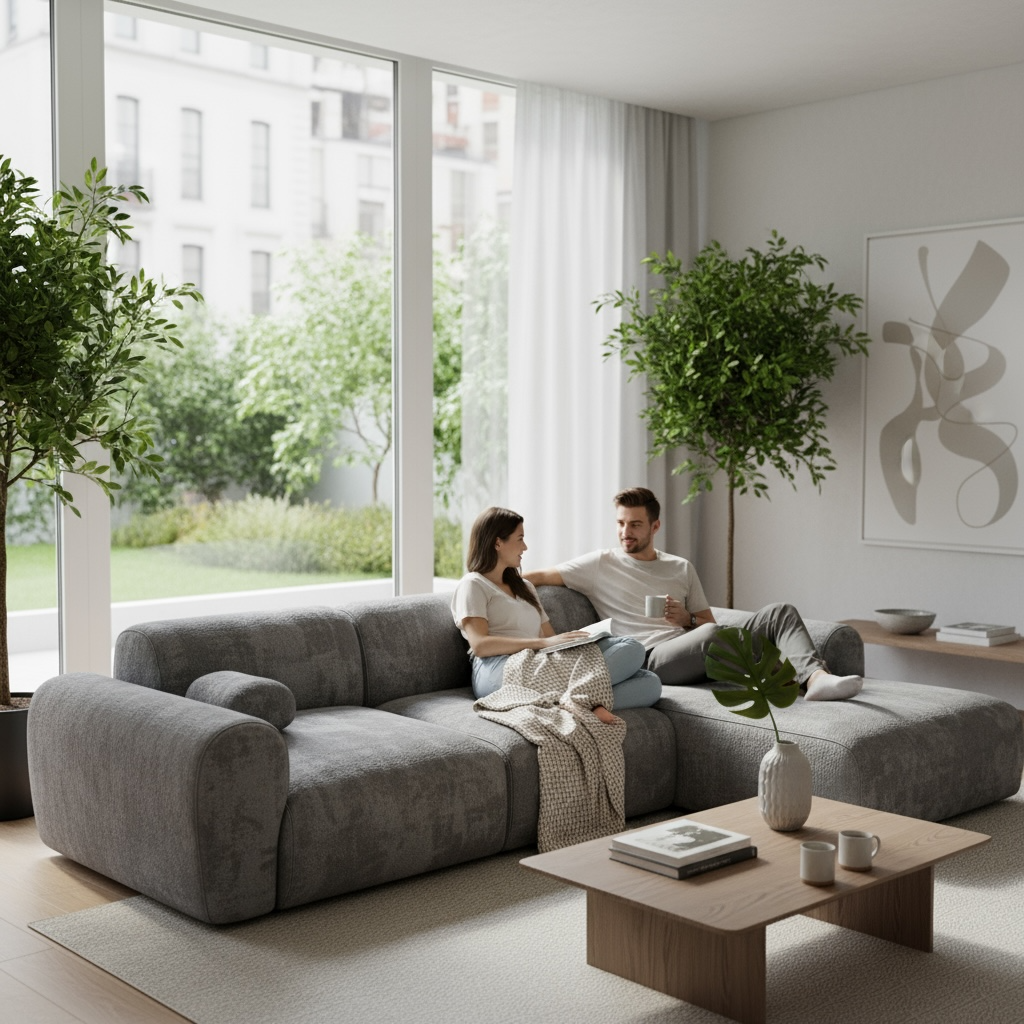 Canapé d'angle Cloud