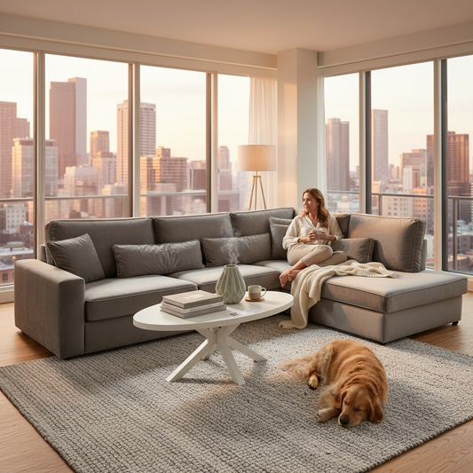 Canapé d'angle Bristol