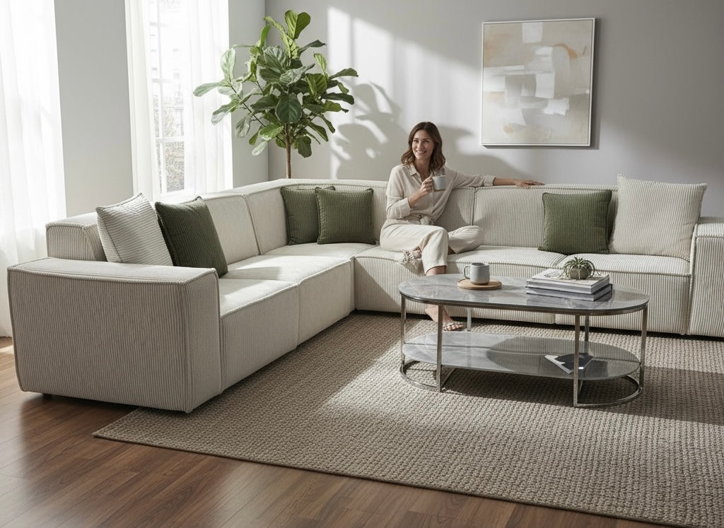 Canapé d'angle Mila