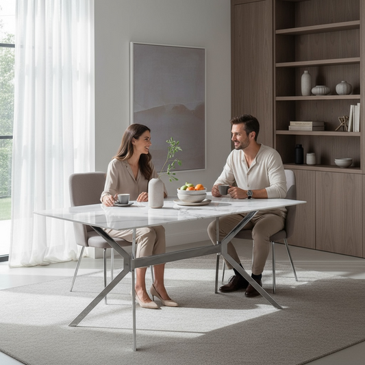 Table à manger Sama Argent